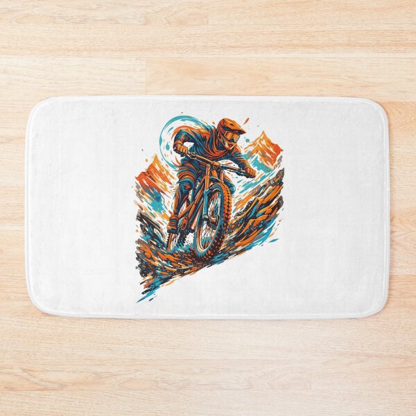 Item preview, Cool downhill mountain bike MTB mountain design designed and sold by Pineapple-Tree.