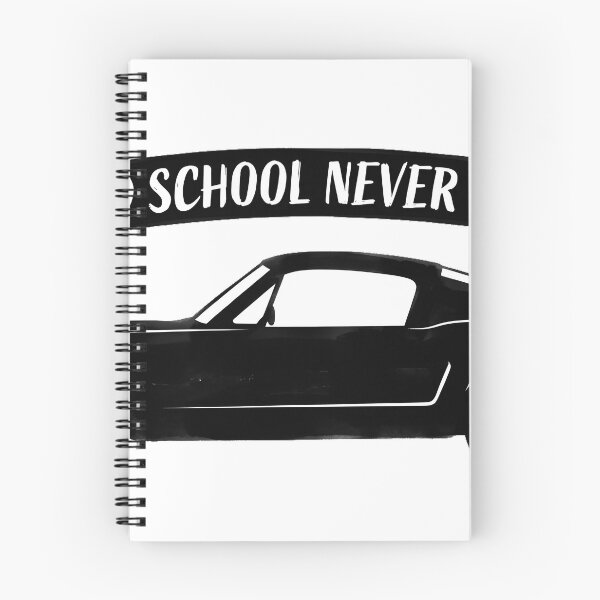 Item preview, Old School Never Dies - Vintage Mustang Muscle Car Silhouette designed and sold by Rust & Soul.