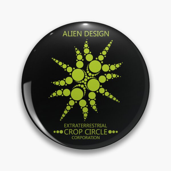 Item preview, Extraterrestrial Crop Circle Corporation Alien Design 14 designed and sold by MagicEyesOnly.