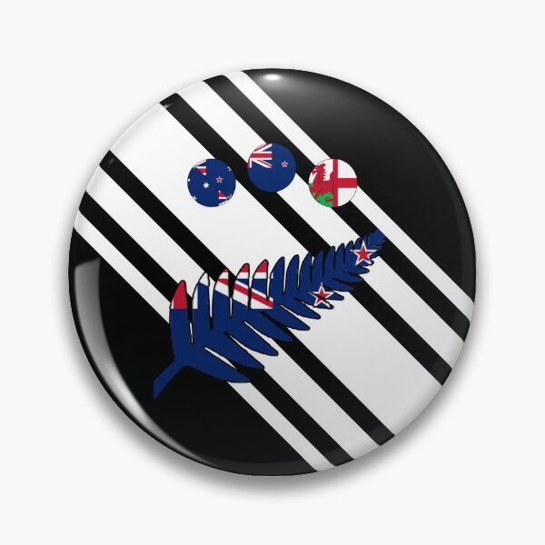Item preview, New Zealand All Blacks 3x Rugby World Champions - Host Nations Crest designed and sold by p-Phictures4.