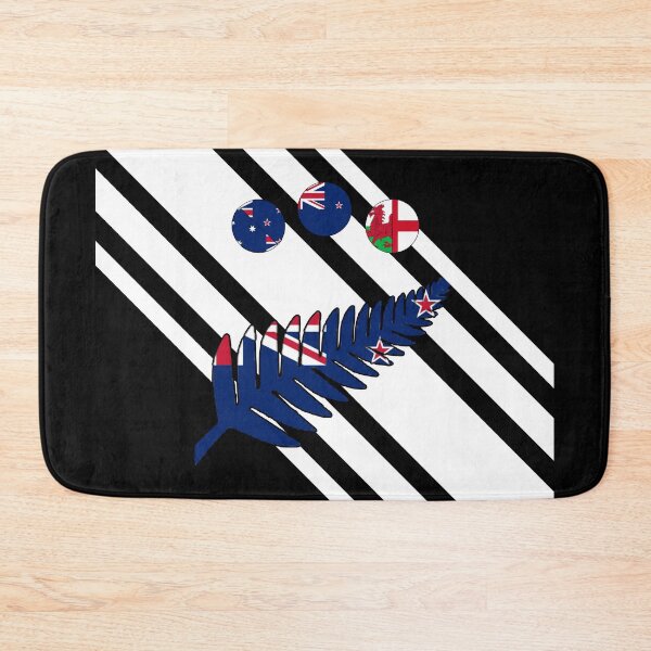 Item preview, New Zealand All Blacks 3x Rugby World Champions - Host Nations Crest designed and sold by p-Phictures4.