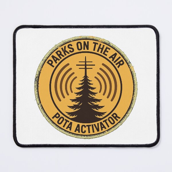 Item preview, Parks On The Air POTA Activator Ham Radio Patch Badge designed and sold by TauqeerArts.