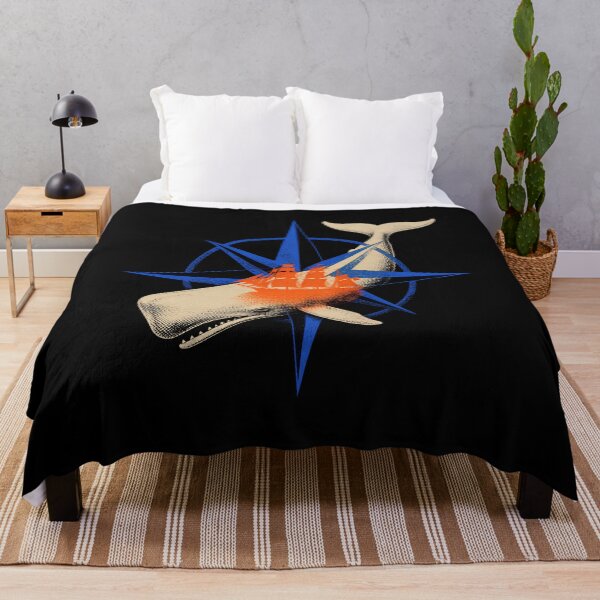 Item preview, Moby Dick: Compass Rose Whale and Ship designed and sold by Fenay Designs.