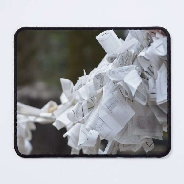 Item preview, Traditional Omikuji Paper Fortune Scrolls Tied designed and sold by MiraNadaPrints.