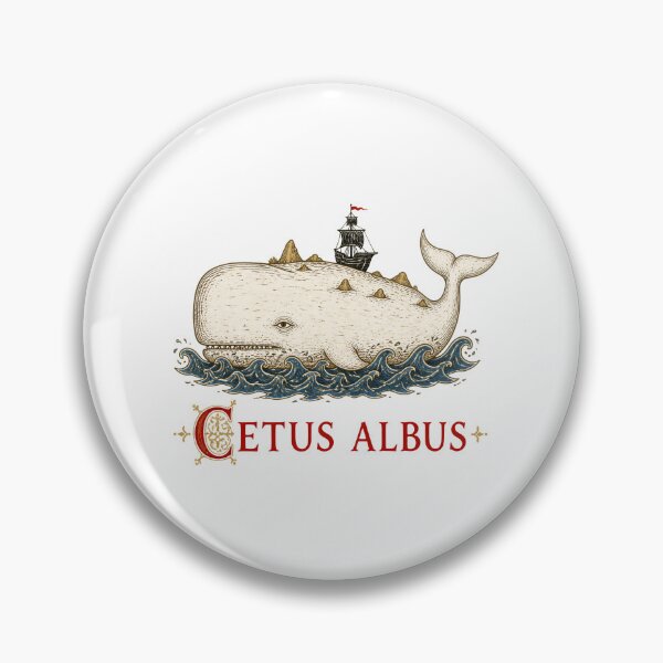 Artikelvorschau, Moby Dick: Walreise mit dem Cetus Albus entworfen und verkauft von Fenay Designs.