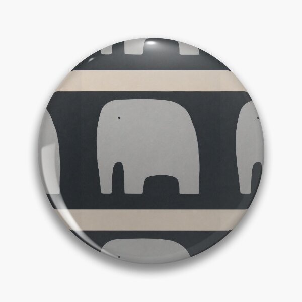 Item preview, Slow Giant – Minimalist Grey Elephant Art. By Moodzu. designed and sold by Moodzu.