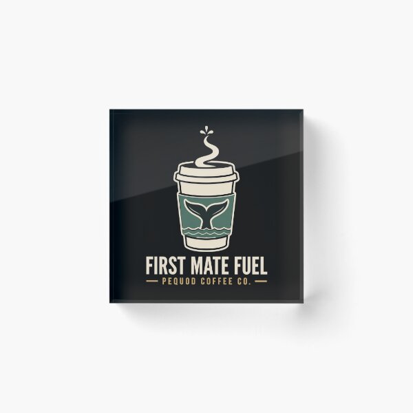 Item preview, Moby Dick: First Mate Fuel Pequod Coffee designed and sold by Fenay Designs.