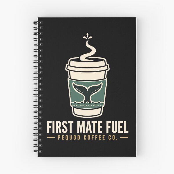 Item preview, Moby Dick: First Mate Fuel Pequod Coffee designed and sold by Fenay Designs.