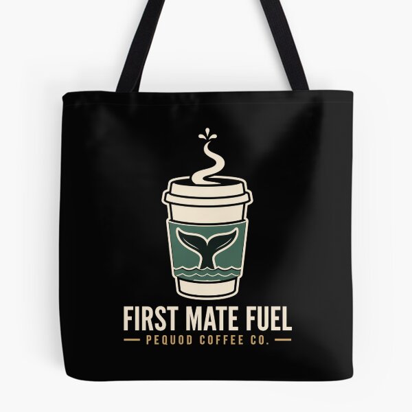 Item preview, Moby Dick: First Mate Fuel Pequod Coffee designed and sold by Fenay Designs.