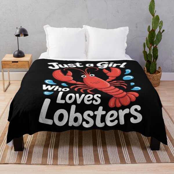 Item preview, Just a Girl Who Loves Lobsters Funny Lobster Lover designed and sold by NoeValdric.