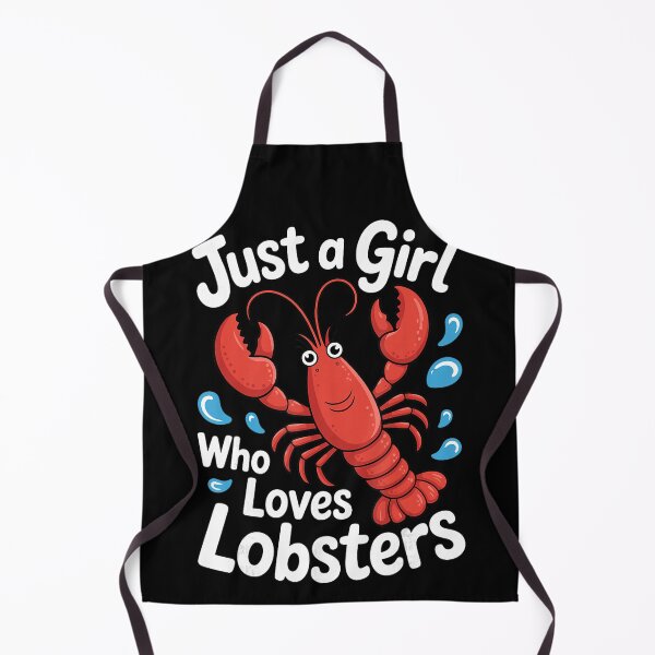 Item preview, Just a Girl Who Loves Lobsters Funny Lobster Lover designed and sold by NoeValdric.