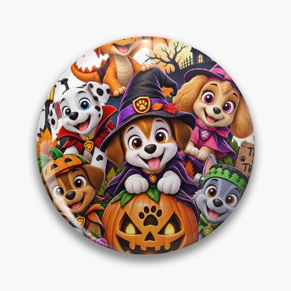 Item preview, Cute Halloween Puppy Friends – Trick or Treat Cartoon Design designed and sold by BeautifyDesign.