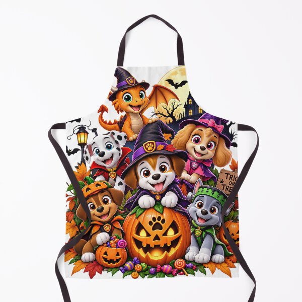 Item preview, Cute Halloween Puppy Friends – Trick or Treat Cartoon Design designed and sold by BeautifyDesign.