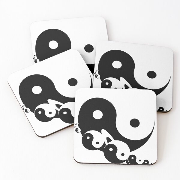 Item preview, Yin Yang planets 2 designed and sold by Good Bad Bot.