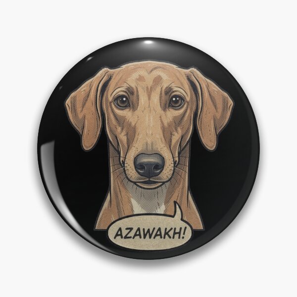 Item preview, Azawakh Retro Vintage Comic Art – The Desert King designed and sold by Pfotenfaden.