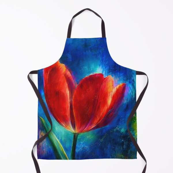 Item preview, Electric Bloom – Vibrant Red Tulip designed and sold by Kimberly Palmer.