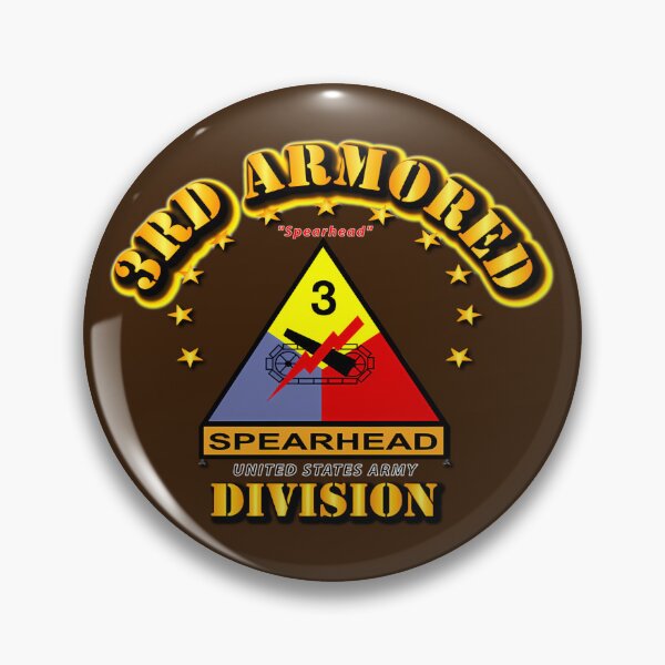 Item preview, 3rd Armored Division Insignia designed and sold by KotosMice.