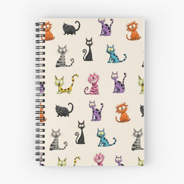 Item preview, Wacky cats designed and sold by PeelieWallies.