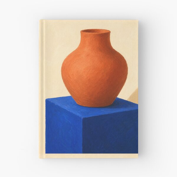 Item preview, "Object at Noon" – Minimalist Still Life Vase Art  designed and sold by Moodzu.