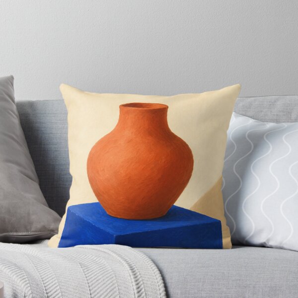 Item preview, "Object at Noon" – Minimalist Still Life Vase Art  designed and sold by Moodzu.
