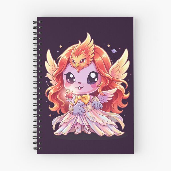 Item preview, Cute Celestial Firebird Chibi Fantasy designed and sold by unboxedbyJuls.