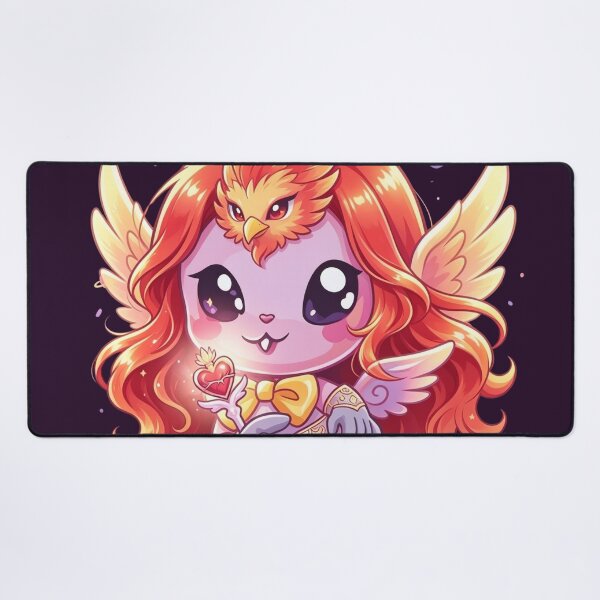 Item preview, Cute Celestial Firebird Chibi Fantasy designed and sold by unboxedbyJuls.