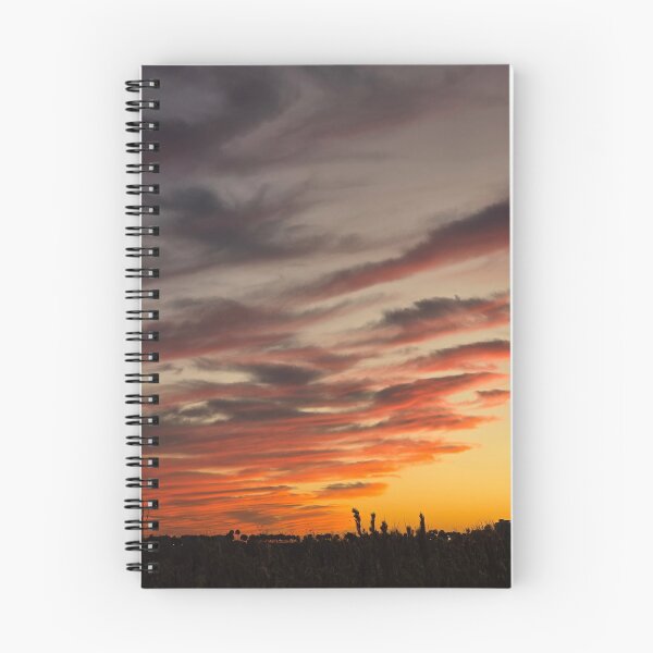 Item preview, Fire Sky Over the Marsh designed and sold by CoastalPetal.