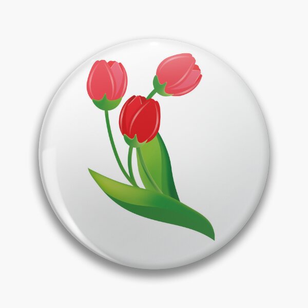 Item preview, Red tulips flowers without background designed and sold by Zhanna LL.