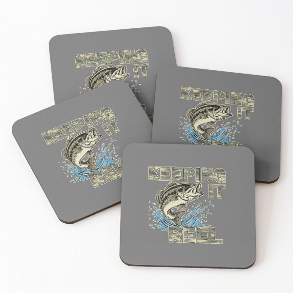 Item preview, Keeping It Reel Bass Fishing Angler Fisherman designed and sold by SofiBlair.