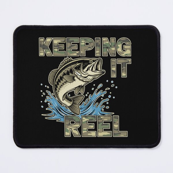 Item preview, Keeping It Reel Bass Fishing Angler Fisherman designed and sold by SofiBlair.