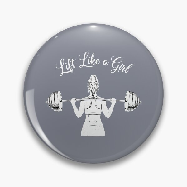 Item preview, Lift Like A Girl Weightlifting Powerlifting Gym Female Fitness designed and sold by SofiBlair.