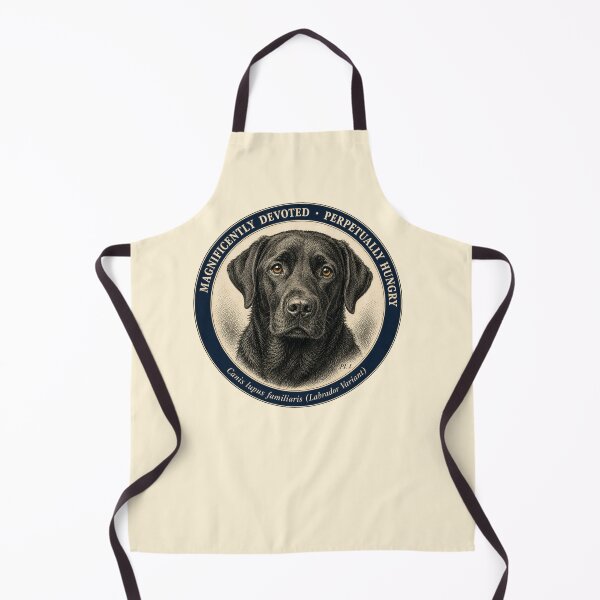 Item preview, Funny Black Lab Gift Magnificently Devoted Perpetually Hungry Black Labrador Shirt Dog Mom Gift Black Lab Sticker Dog Lover designed and sold by Fanverse Merchandise.