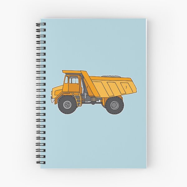 Item preview, Dump truck. Orange semitrailer designed and sold by Berlin-T-Shirt.
