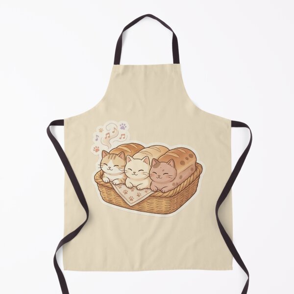 Item preview, Cozy Cat Loaves – Cute Bread-Shaped Sleeping Cats designed and sold by Safe Haven Pets.