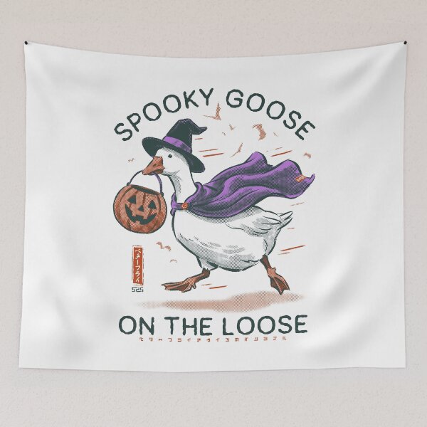 Item preview, Spooky Goose on the Loose designed and sold by Betterfly 525.