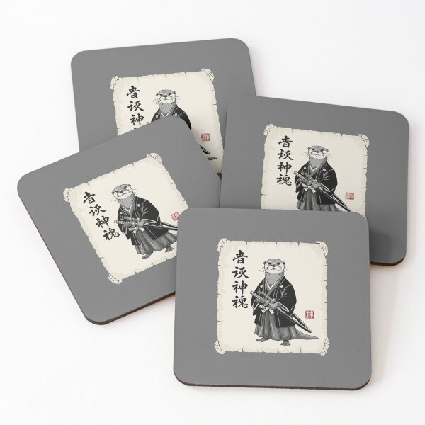 Item preview, Samurai Otter Japanese Warrior Ancient God Spirit designed and sold by SofiBlair.
