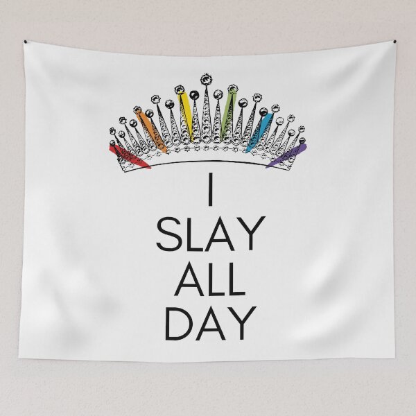 Item preview, I Slay All Day designed and sold by Skyeleigh and Spideough.