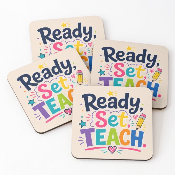 Item preview, Ready, Set, Teach! Colorful Teacher Classroom & School Design designed and sold by TheStephanieRome.