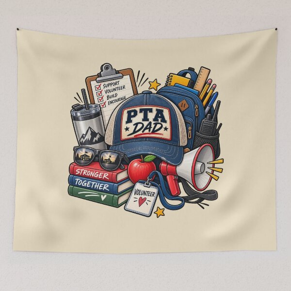 Item preview, PTA Dad Gift School Volunteer Back To School designed and sold by Corvoria.