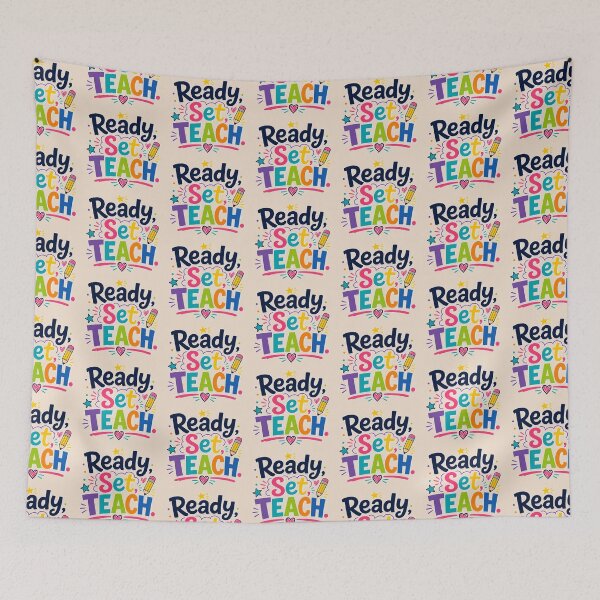 Item preview, Ready, Set, Teach! Colorful Teacher Classroom & School Design designed and sold by TheStephanieRome.