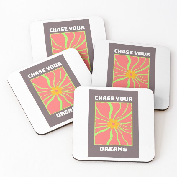 Item preview, Chase Your Dreams Retro Psychedelic Floral Art designed and sold by chatzous.