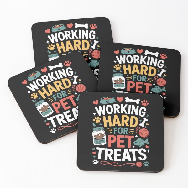 Item preview, WORKING HARD FOR PET TREATS designed and sold by jkrphoto.