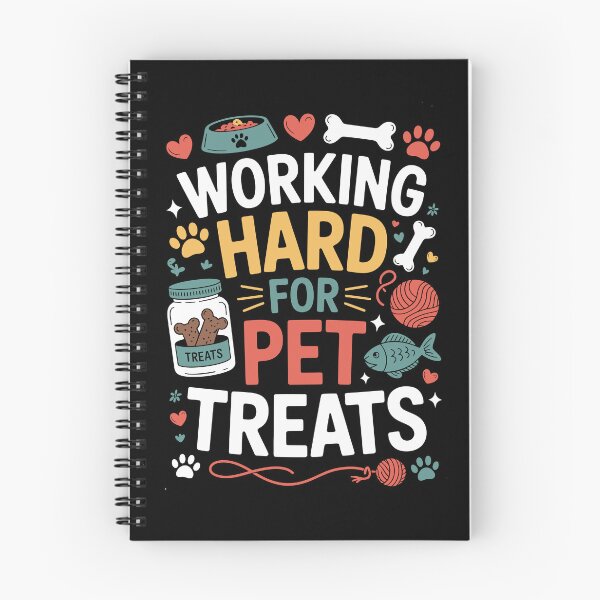 Item preview, WORKING HARD FOR PET TREATS designed and sold by jkrphoto.