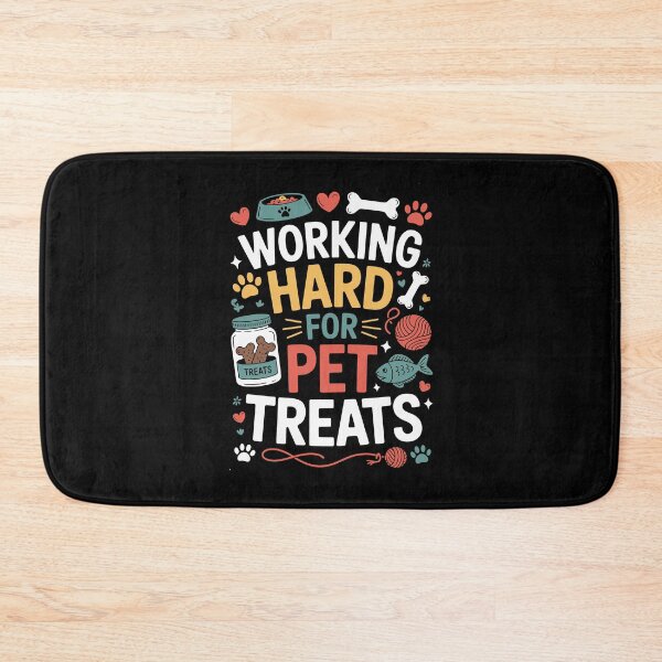 Item preview, WORKING HARD FOR PET TREATS designed and sold by jkrphoto.