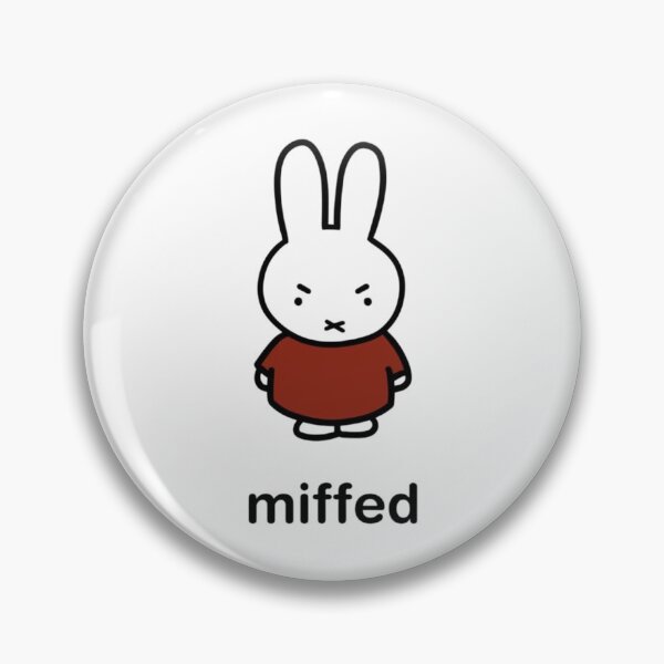 Item preview, Cute Angry Bunny Miffed  designed and sold by Cozy Moss Studio.