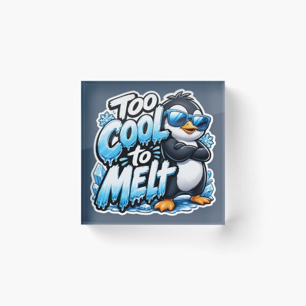 Item preview, Too Cool To Melt Penguin designed and sold by PixoNest.