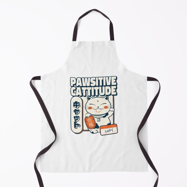Item preview, Pawsitive Cattitude Lucky Maneki Neko Cat designed and sold by chatzous.