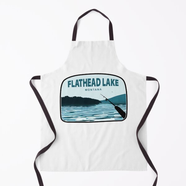 Item preview, Flathead Lake Montana Fishing Rod designed and sold by Esskay Designs.