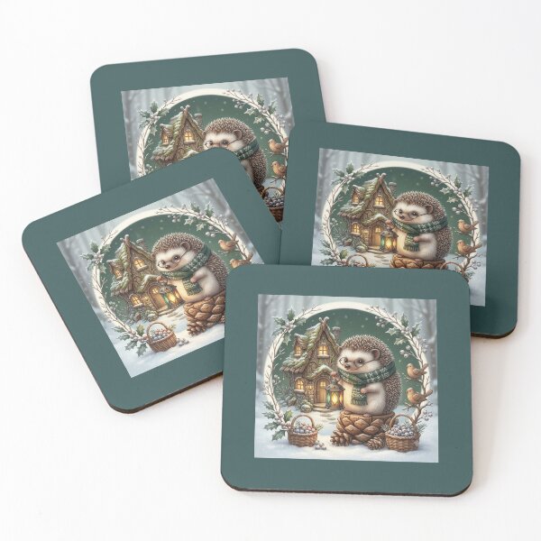Item preview, The Winter Fairytale Hedgehog. designed and sold by JoyNest = "The nest of joy".