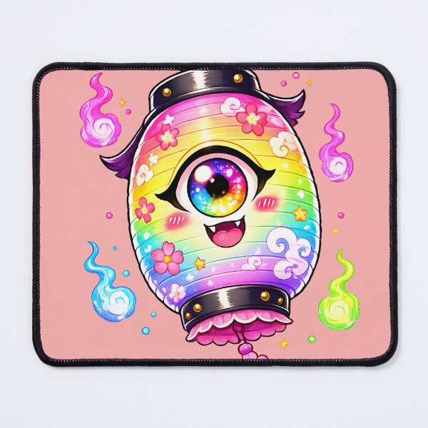 Item preview, Rainbow Chochin Obake Yokai Lantern designed and sold by OddGarage.